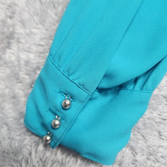 Womens Anthropologie Moulinette Soeurs Button Down Blouse Size 0 - Picture 5 of 7